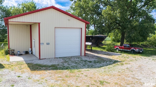 21218 E County Highway 17, Canton, IL 61520 - view of detached garage