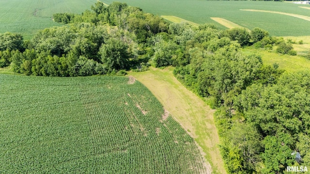 21218 E County Highway 17, Canton, IL 61520 - aerial view of property and surrounding area with farmland and rural landscape