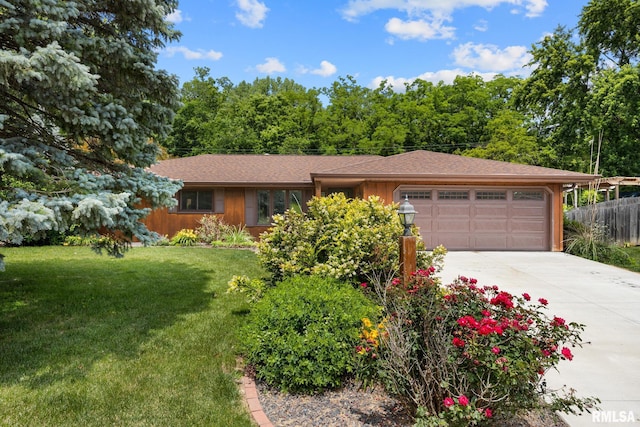 112 Iron Bark Ct, East Peoria, IL 61611 - view of front of home featuring a garage and driveway