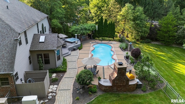 88 Waldheim Rd, Morton, IL 61550 - view of swimming pool featuring a patio