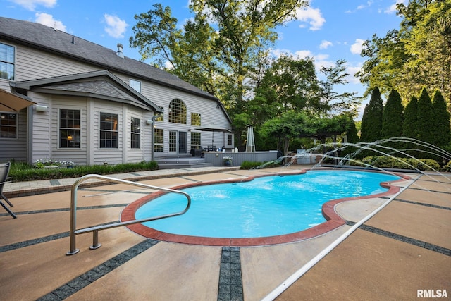 88 Waldheim Rd, Morton, IL 61550 - outdoor pool featuring a patio