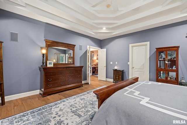 88 Waldheim Rd, Morton, IL 61550 - bedroom featuring wood finished floors and a tray ceiling