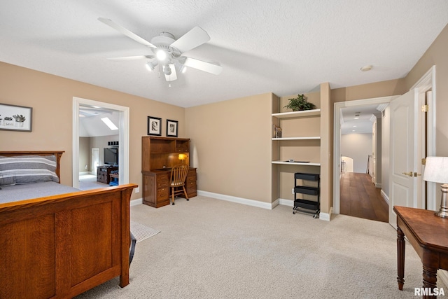 88 Waldheim Rd, Morton, IL 61550 - bedroom featuring light carpet and ceiling fan