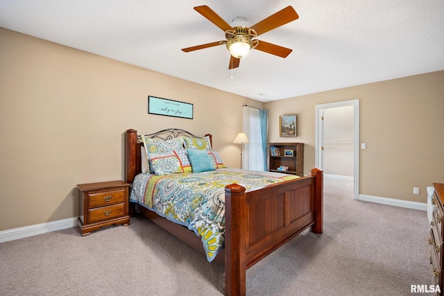88 Waldheim Rd, Morton, IL 61550 - carpeted bedroom featuring baseboards and a ceiling fan