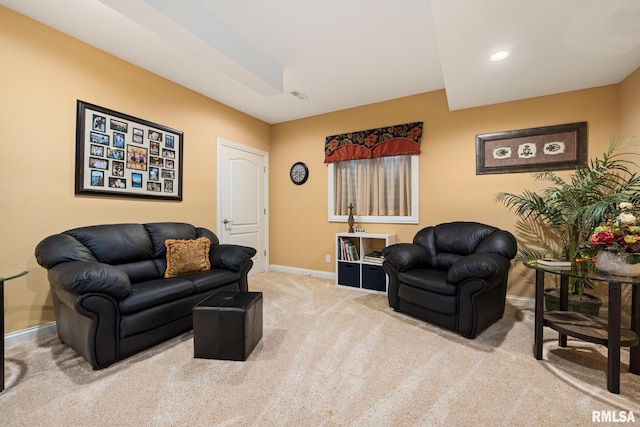 88 Waldheim Rd, Morton, IL 61550 - living room featuring baseboards and carpet floors