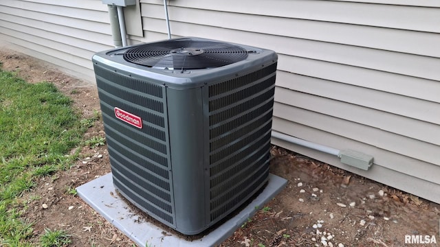 751 N 3rd St, Cuba, IL 61427 - exterior view of a central air condition unit