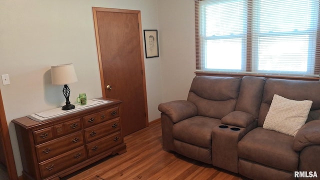 751 N 3rd St, Cuba, IL 61427 - sitting room with light wood finished floors