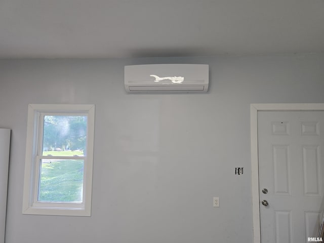 102 Conch Dr, La Harpe, IL 61450 - detailed view of a wall mounted AC