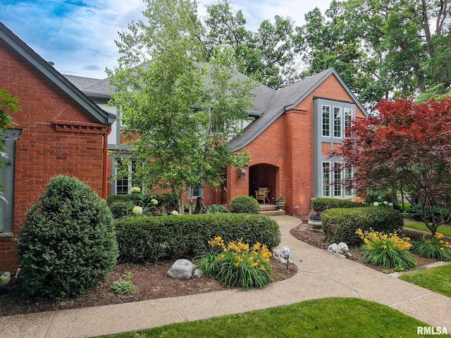 512 Hidden Ln, Peoria, IL 61614 - view of front of home with brick siding
