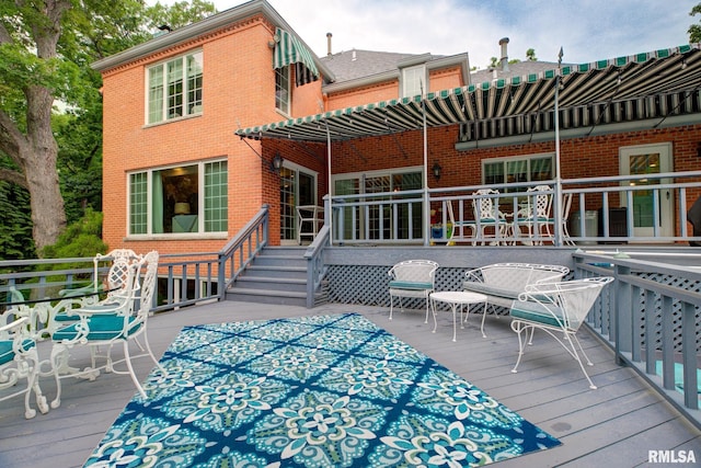 512 Hidden Ln, Peoria, IL 61614 - view of deck