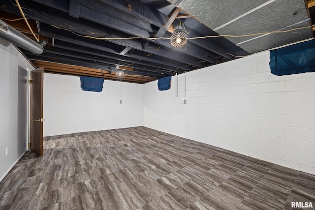 1013 N 2nd St, Pekin, IL 61554 - view of unfinished below grade area