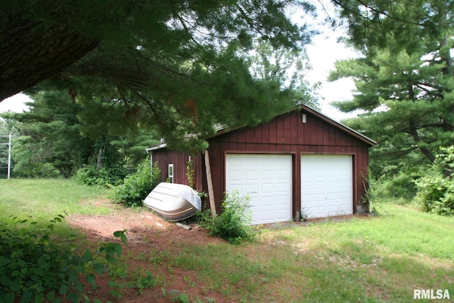 29724 Allentown Rd, Mackinaw, IL 61755 - view of detached garage