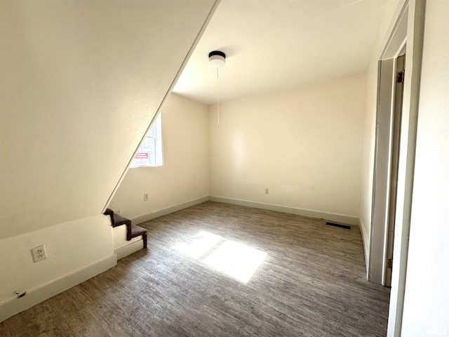 1406 6th St, Pekin, IL 61554 - unfurnished room with baseboards and wood finished floors
