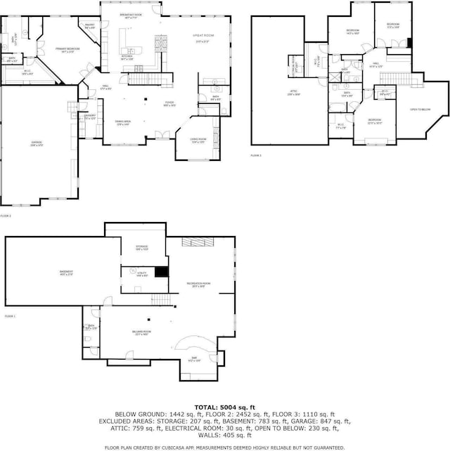 2204 W Pinnacle Dr, Dunlap, IL 61525 - view of property floor plan