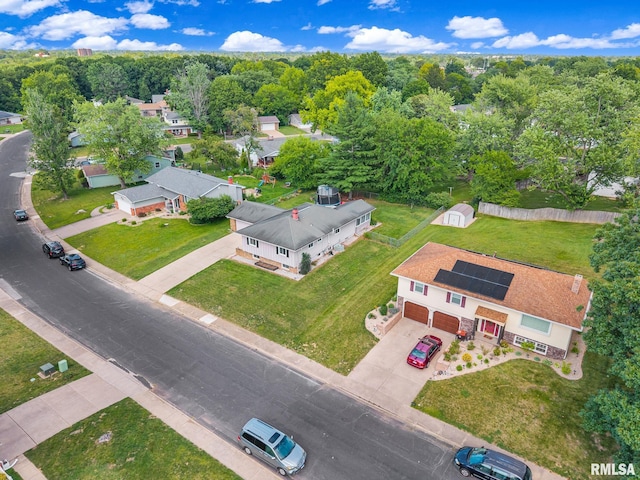 2816 N Kingston Dr, Peoria, IL 61604 - aerial view of property and surrounding area