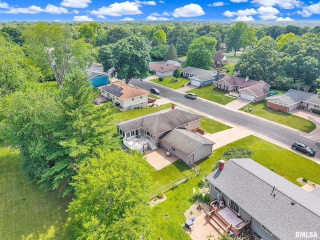 2816 N Kingston Dr, Peoria, IL 61604 - aerial perspective of suburban area