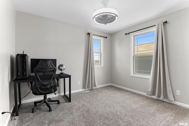 1604 Savile Ln, Washington, IL 61571 - office with plenty of natural light and carpet