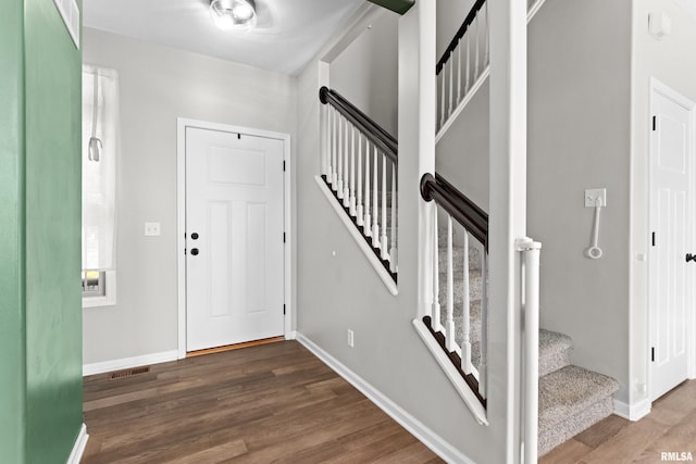 1604 Savile Ln, Washington, IL 61571 - foyer with wood finished floors and stairs