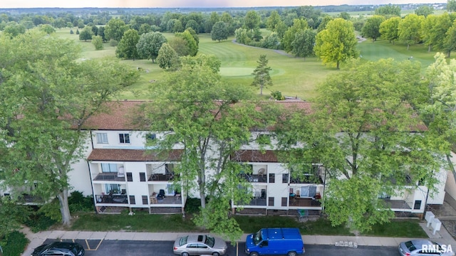 3119 W Willow Knolls Rd Unit 37B, Peoria, IL 61614 - bird's eye view of a local golf course