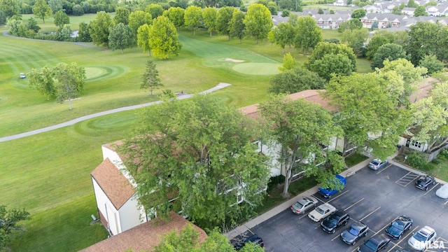 3119 W Willow Knolls Rd Unit 37B, Peoria, IL 61614 - drone / aerial view of a golf course