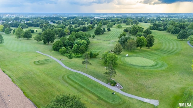 3119 W Willow Knolls Rd Unit 37B, Peoria, IL 61614 - drone / aerial view of a local golf course