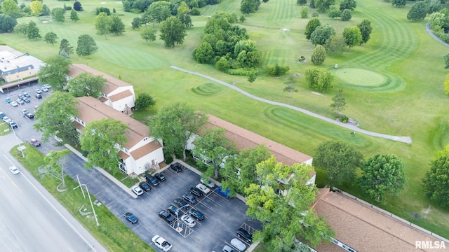 3119 W Willow Knolls Rd Unit 37B, Peoria, IL 61614 - aerial view of a golf course