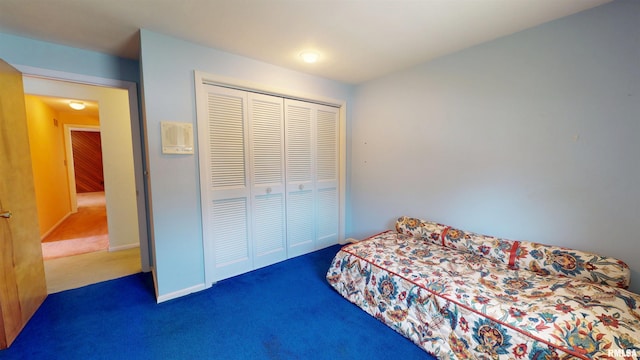 1729 W Willow Wood Dr, Peoria, IL 61614 - bedroom featuring carpet and a closet