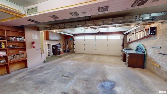 1729 W Willow Wood Dr, Peoria, IL 61614 - garage with a garage door opener