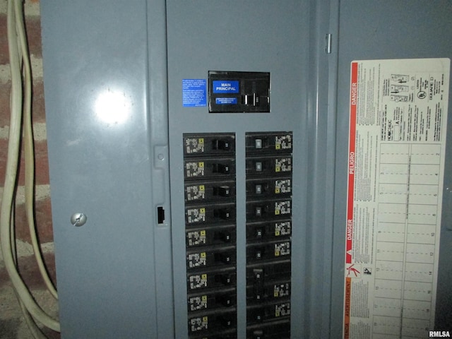 1810 W Latrobe St, Peoria, IL 61605 - utility room featuring electric panel