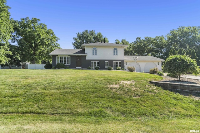 276 E Far Hills Dr, East Peoria, IL 61611 - rear view of house featuring a garage