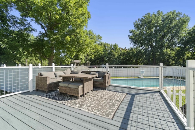 276 E Far Hills Dr, East Peoria, IL 61611 - wooden terrace with an outdoor living space