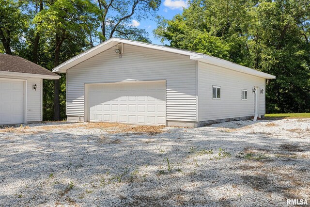 22475 N Main St, Morton, IL 61550 - view of detached garage