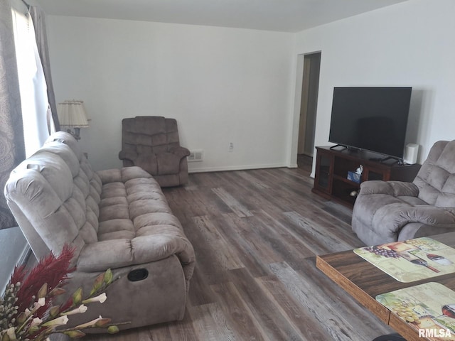 1519 S 3rd St, Pekin, IL 61554 - living room with wood finished floors