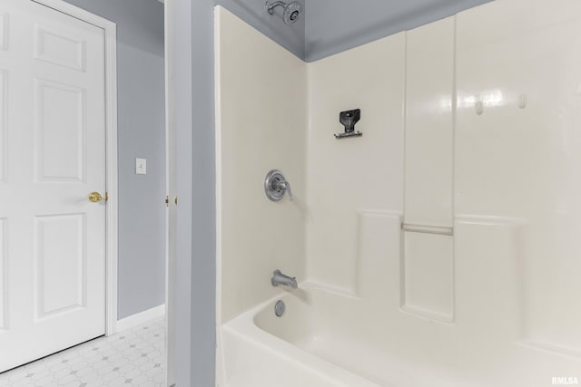 2024 S 2nd Ave, Morton, IL 61550 - bathroom featuring tile patterned floors and tub / shower combination