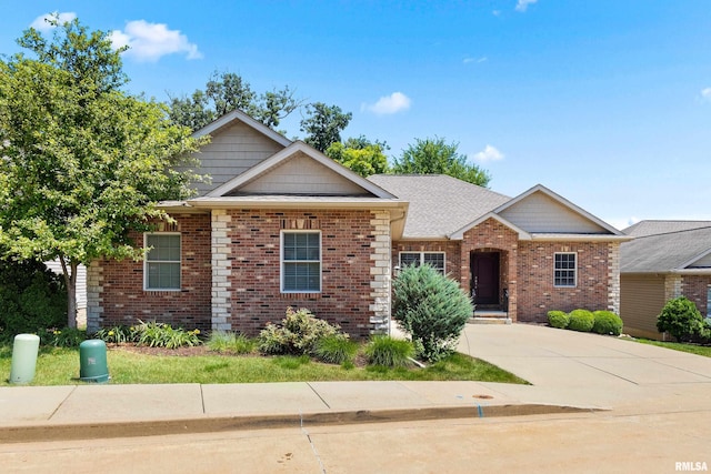 2627 W Lake Pointe Ter, Peoria, IL 61614 - view of front of house with brick siding