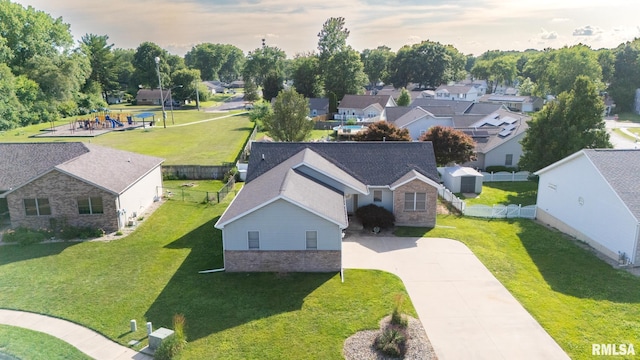 1709 Hope Ct, Pekin, IL 61554 - aerial view of residential area