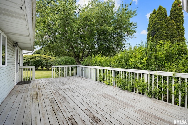 3524 W Saymore Ln, Peoria, IL 61615 - view of deck