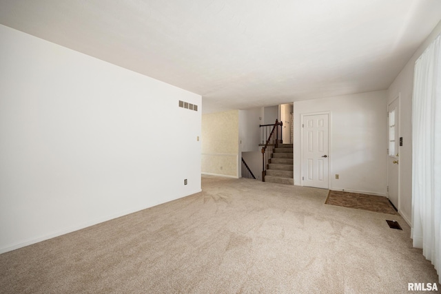 3524 W Saymore Ln, Peoria, IL 61615 - carpeted spare room featuring stairway