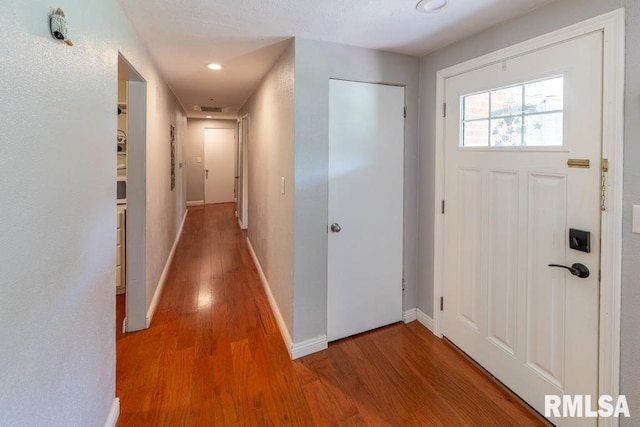 926 Birchwood Dr, Washington, IL 61571 - foyer with wood finished floors and recessed lighting