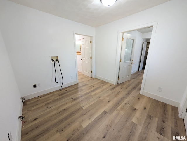 218 Meadow Lawn St, Manito, IL 61546 - empty room featuring light wood finished floors and baseboards