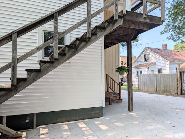218 Meadow Lawn St, Manito, IL 61546 - view of patio / terrace with entry steps