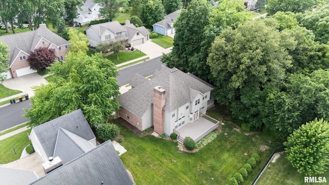 919 W Brookforest Dr, Peoria, IL 61615 - aerial perspective of suburban area