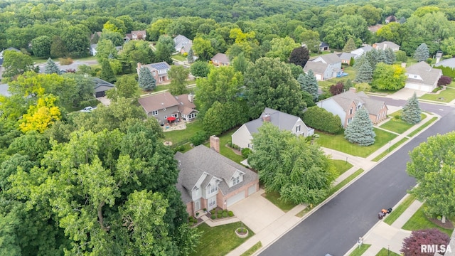 919 W Brookforest Dr, Peoria, IL 61615 - aerial view of residential area