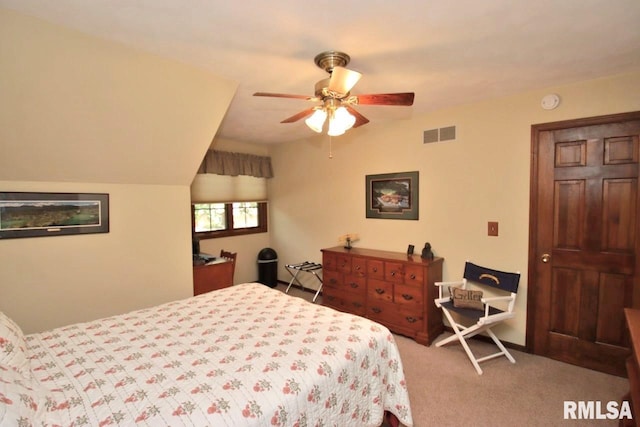 1402 W Grandridge Dr, Dunlap, IL 61525 - carpeted bedroom with ceiling fan