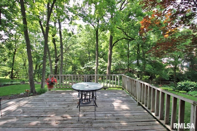 1402 W Grandridge Dr, Dunlap, IL 61525 - view of deck