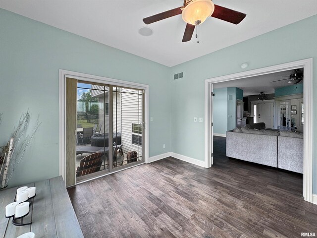 11030 N Ruby Ct, Dunlap, IL 61525 - mudroom featuring dark wood-type flooring and baseboards
