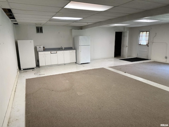 2401 Springfield Rd, East Peoria, IL 61611 - unfurnished room with a paneled ceiling