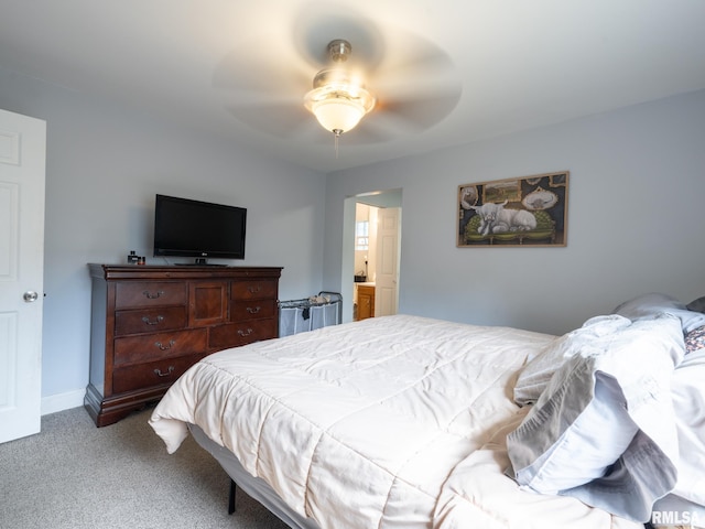 1600 W Willcox Ave, Peoria, IL 61604 - bedroom featuring carpet and ceiling fan