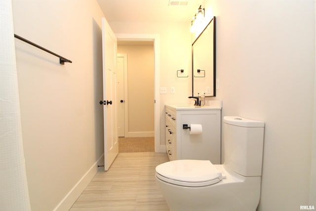 2821 W Lake Trail Ct, Dunlap, IL 61525 - bathroom featuring toilet and vanity