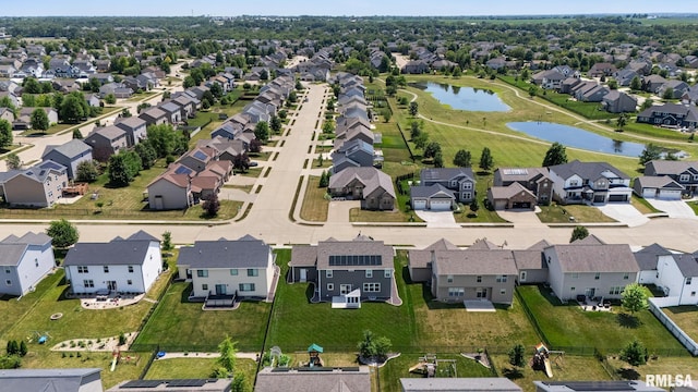 2821 W Lake Trail Ct, Dunlap, IL 61525 - aerial view of residential area featuring a nearby body of water